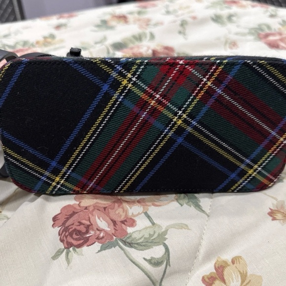 Dooney & Bourke Tartan Crossbody Bag - Red, Green, Blue - Picture 3 of 4